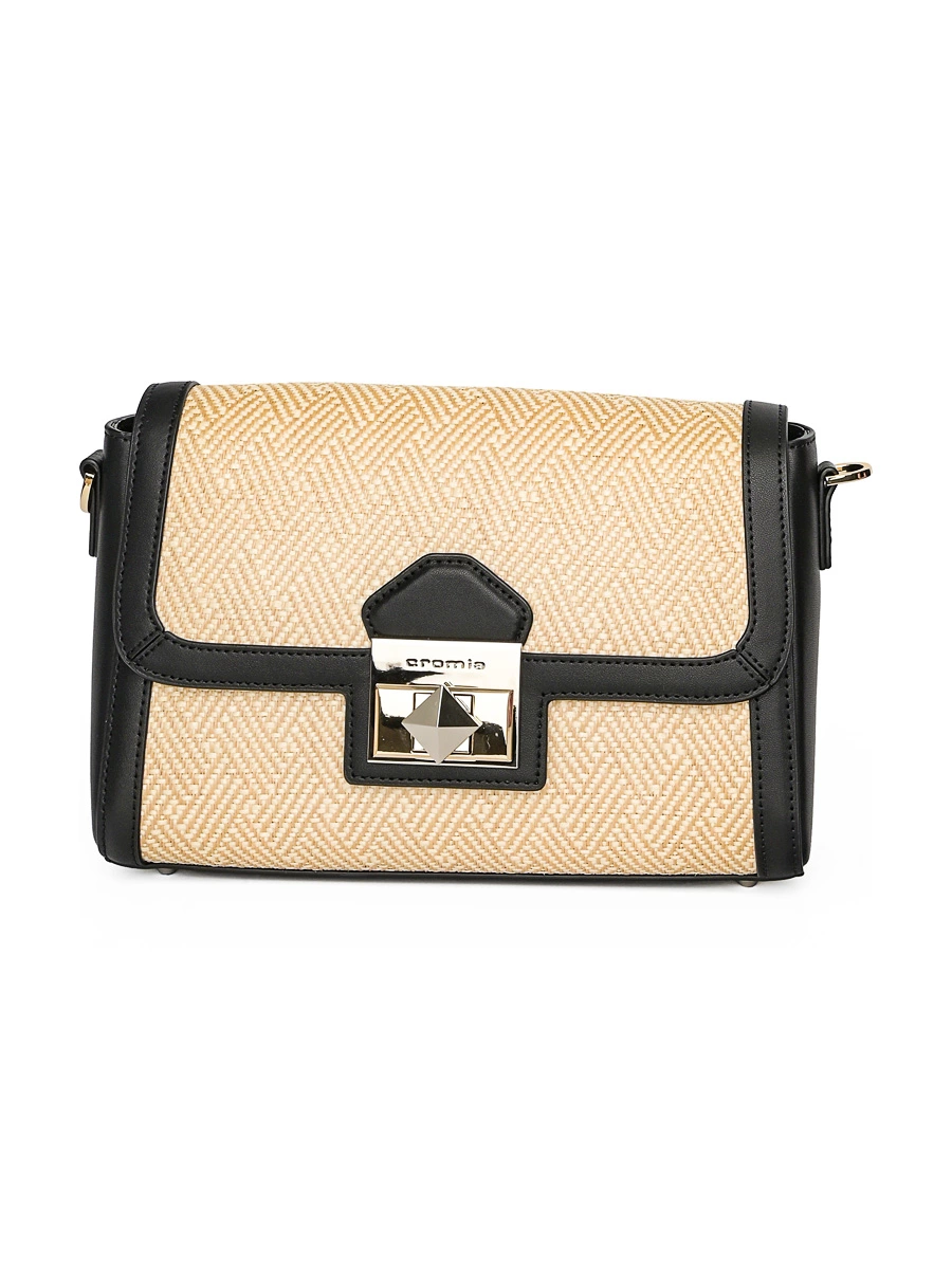 Сумка-кроссбоди с плетением